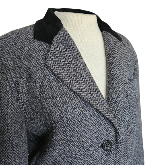 JL Colebrook Vintage Wool Blend Blazer - Picture 2 of 5